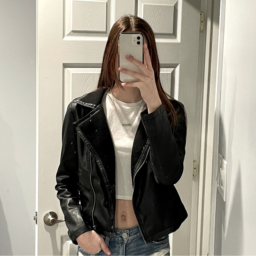 Boy Meets Girl Leather Jacket